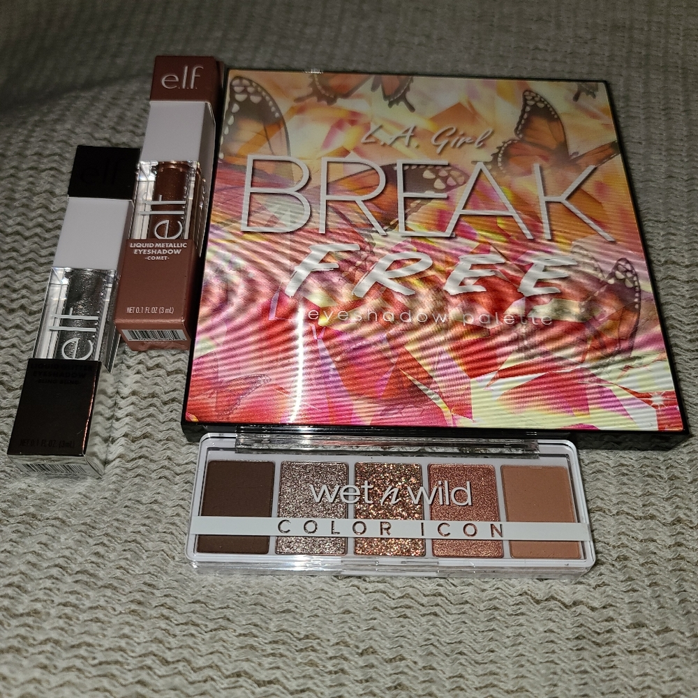 BRAND NEW 💥 Eyeshadow starter kit Elf WnW LA Girls